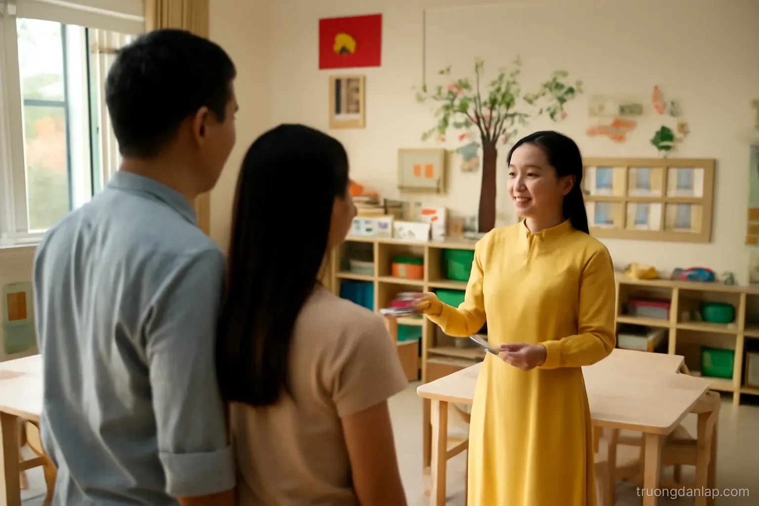 Giờ đón trả linh hoạt: lợi thế của trường ngoài công lập